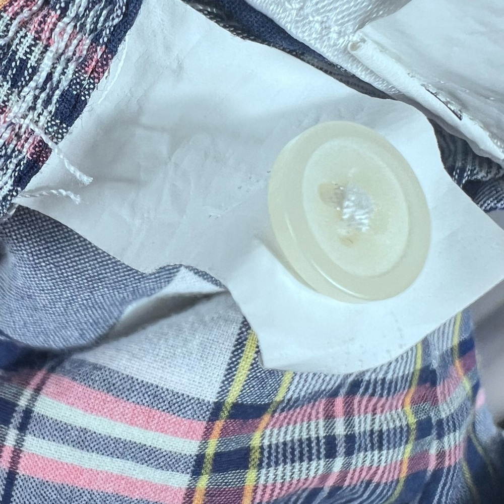GAP Blue Plaid Dress - Picture 6 of 9